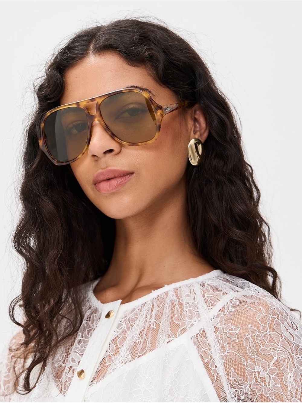 Chloe Pilot Sunglasses